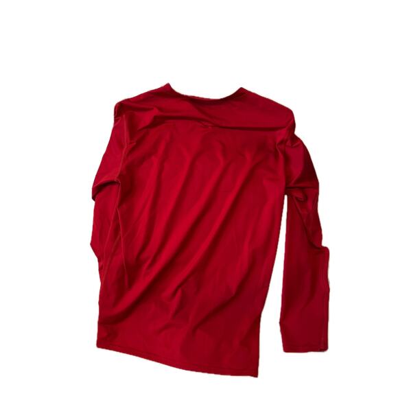 BCG Long Sleeve Red Running Training T-Shirt Mens XL - Picture 2 of 3